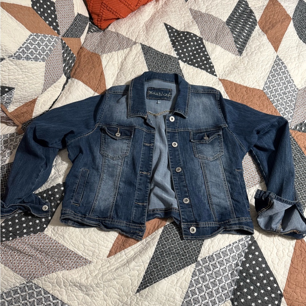 Maurices Blue Denim Jacket